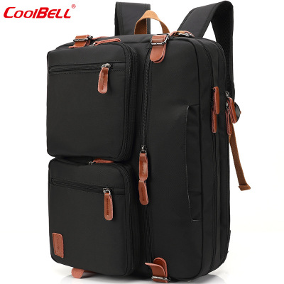 Factory Direct Sales Three-Purpose Business Backpack Unisex Backpack Waterproof Handbag Single-Shoulder Laptop Backpack in Stock Wholesale