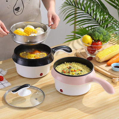 Korean-Style Electric Frying Pan Household Multi-Functional Dormitory Students Small Electric Pot Electric Cooking and Frying All-in-One Pot Electric Caldron