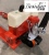 Semi-Electric Hydraulic Car Manual Lifting Pu Silent Wheel Forklift Handbarrow Pull Heavy Cargo Handling Trailer
