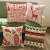 2022 New Christmas Cotton and Linen Creative Pillow Foreign Trade European and American Printing Cushion Set Home Decoration Customized Cross-Border Foreign Trade