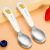 Baby Spoon Eat Learning Training Children 'S Fork Stainless Steel Self-Eating Baby Forks And Spoons Tableware Set Curved