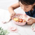 Baby Pp Plate Suction Cup Compartment Children's Tableware Set Baby Eat Learning Training Solid Food Bowl Spoon Fork Wholesale