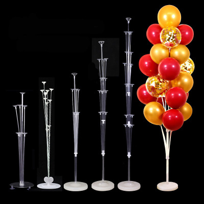 Balloon Table Drifting Floating Arch Transparent Support Column Road Lead Opening Ceremony Wedding Birthday Shopping Mall Scene Decoration