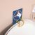 Cartoon Stainless Steel Washbasin Stand Punch-Free Storage Rack Bathroom Kitchen Wall Hanging Towel Rack Washbasin Hanger
