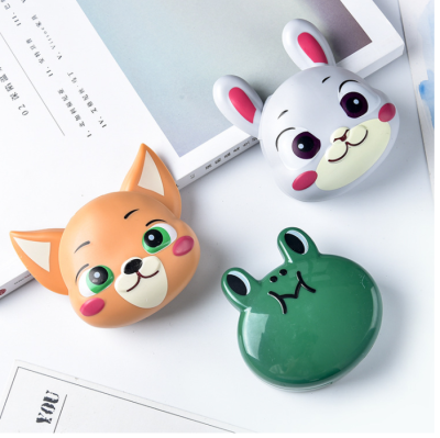 New Cartoon Small Animal Glasses Case for Foreign Trade