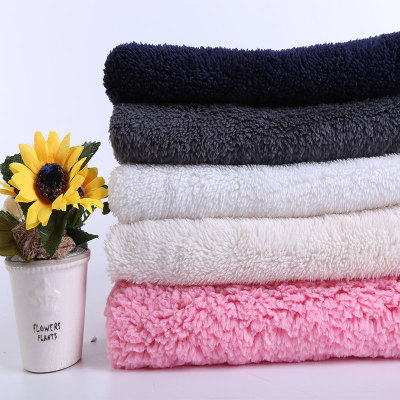 Factory in Stock Double-Sided Comfortable Cotton Wool Supply Coat Quilt Blanket Material Inner Single-Sided Lambswool Bejirog
