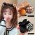 Cherry Plush Fringe Clip Women's Autumn and Winter Online Influencer Cute Top Small Hair Clip Side Forehead Little Clip Hairpin