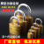 High-Quality Household Lock Imitation Copper Open Padlock Iron Padlock a Key Open Multi-Lock Universal