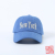 English Letters Embroidered Baseball Cap round Soft Top Logo Retro Street Trendy Cool Men and Women Casual Cap