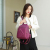 Cross-Border Women's Backpack 2022 Spring New Arrival Simple Trendy Large Capacity Student Schoolbag Solid Color Fashion Backpack