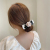 Korean Simple New Bun Hair Band Retro Graceful Online Influencer Lazy Camellia Braided Hair Modeling Artifact H