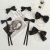 Korean Version of Chanel's Style Bow Barrettes Fairy Temperamental Pearl Edge Clip Long Ribbon Tassel Hairpin Internet Celebrity Hair Accessories