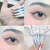Shading Powder Eye Face down to Multi-Purpose Waterproof Not Smudge Eyeliner Liquid Water Eyebrow Pencil Nude Pink