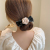 Korean Simple New Bun Hair Band Retro Graceful Online Influencer Lazy Camellia Braided Hair Modeling Artifact H