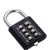 Outdoor Waterproof Password Lock Door Lock Anti-Theft Door Cabinet Small Mini Lock Head Door Button Padlock Door Lock Artifact