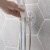 Wall Hanging No Punch Toothbrush Holder Creative Porous Seamless Shaver Holder Bathroom Multi-Function Paste Toothbrush
