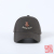 Japanese and Korean Style Fashion Children's Simplicity Peaked Cap Bear Pattern Letter Embroidery Baby Short Brim All-Matching Baseball Cap
