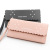 Factory Direct Supply Korean Leisure Simple Women's Long Wallet Solid Color Wallet Coin Purse Clutch Women's Long Wallet