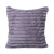 New Amazon Cross-Border Double-Sided Striped Rabbit Fur Velvet Pillow Cover Sofa and Bed Cushions Home Pillow