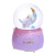 INS Girl Heart Good Night Rabbit Crystal Ball Music Box Star Moon Music Box For Children Girl 'S Birthday Gift