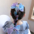Bow Streamer Hair Accessory Crown Headdress Barrettes Girls Summer Little Girl Princess Elsa Frozen
