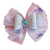 Ice and Snow Children's Hair Accessories Elsa Bow Baby Side Clip Snowflake Yarn Baby Headdress Topknot Hair Clip Girl H