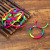 [Factory Direct Sales] Red Rope Bracelet Colorful Rope Bracelet Phoenix Tail Knot Online Store Stall Gift