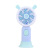 2022 New Handheld Desktop Hand-Held with Supplement Light Fan