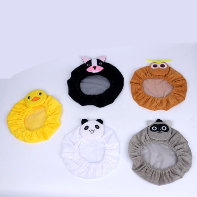 Manufacturers Supply Bear Hair-Drying Cap Cute Cartoon Children's Bathing Shower Cap Wholesale Water-Absorbing Quick-Drying Maternal and Child Supplies ·