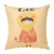 New Amazon AliExpress Manufacturer Bedside Cushion Linen Pillow Little Red Girl Printed Pillowcase