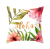 Formula Flower Letter Printed Polyester Peach Skin Pillow Cover Foreign Trade Exclusive Supply