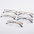 DH8831 Retro Men's Myopia Glasses Frame New Business Square Metal Full-Frame Glasses Trend Plain Glasses