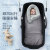 New Baby Stroller Sleeping Bag Dual-Use Blanket Baby Going out Baby's Blanket Autumn and Winter Thick Warm Baby Products Anti-Kicking Blanket