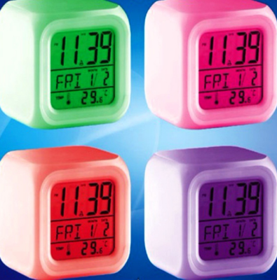 Creative Colorful Alarm Clock Foreign Trade Exclusive