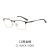 Metal Non-prescription Glasses Myopia Glasses Frame Square Full Frame Trend Business Optical Frame Spring Glasses Frame