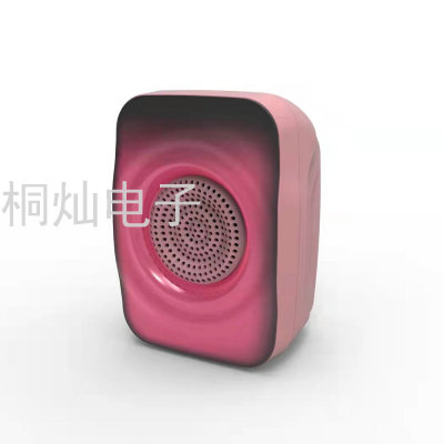 New MS-2658BT Card Portable Mini Bluetooth Audio with Radio Subwoofer Flame Light Horse Running Light
