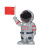 Nordic Creative Solar Astronaut Spaceman Hand Decoration Car Decoration Tiger Year Craft Decoration Gift Desktop