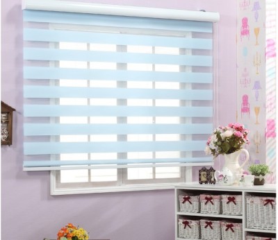 Roller Shutter Louver Curtain Shading Office Living Room Bathroom Waterproof Lifting Soft Gauze Curtain
