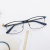 New Retro Full-Frame Glasses Frame Men's Business Metal Square Spectacle Frame Myopia Glasses for Students