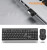 Computer Wireless Keyboard and Mouse Set Desktop Computers and Laptop Home Gaming Business Office Mouse and Keyboard Set Wholesale