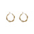 Retro Simple Hoop Earrings 2022 New Trendy Graceful and Fashionable Ear Ring Light Luxury Internet Hot Earrings Wholesale