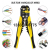 8-Inch Wire Stripper Multi-Functional Wire Stripper Cable Stripping Pliers Wire Stripper Electricians' Pliers