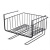 Ri Pai Iron Storage Rack Kitchen Wardrobe Storage Rack Lower Rack Article Storage Shelf Hanging Basket Storage Basket Roll Stand