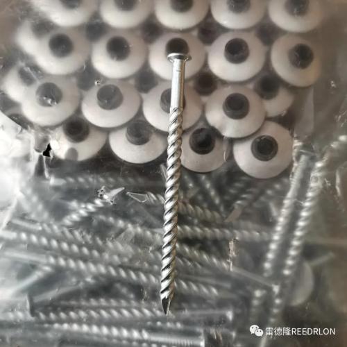 Combined Staple/Galvanized Screw Nail