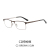 New Retro Full Rim Glasses Frame Men's Business Metal Square Glasses Frame Student Myopia Glasses Rim