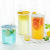 Refrigerator Storage Box Cold Water Bottle Sealed Fruit Grains Rice Kitchen Crisper Plastic Storage Box Set Rectangular