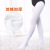 Dance Pantyhose Girls' Fleece-Lined Panty-Hose White Practice Students Autumn and Winter Socks Dancing Thickened Velvet