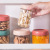 Glass Sealed Can Snack Storage Cans Milk Powder Can Kitchen Supplies Stackable Sealed Cans Three-Piece Set