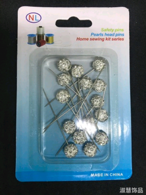 Shuhui Ornament Pearl Needle, Pin, Push Pin Suction Card Packaging