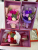 Gift Package with Window-Type Holes Soap Flower Rose Bouquet with Lights, Holiday Gifts
